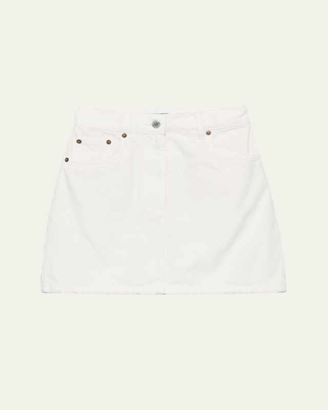 Denim Mini Skirt